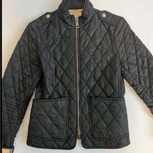Burberry Black Quilted Puffer Jacket XS